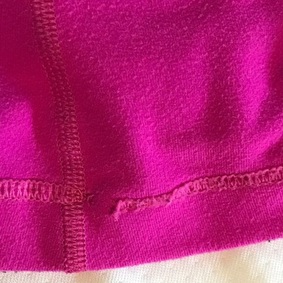 Lululemon fuchsia 1/4 zip athletic long sleeve, 6 - Picture 9 of 11